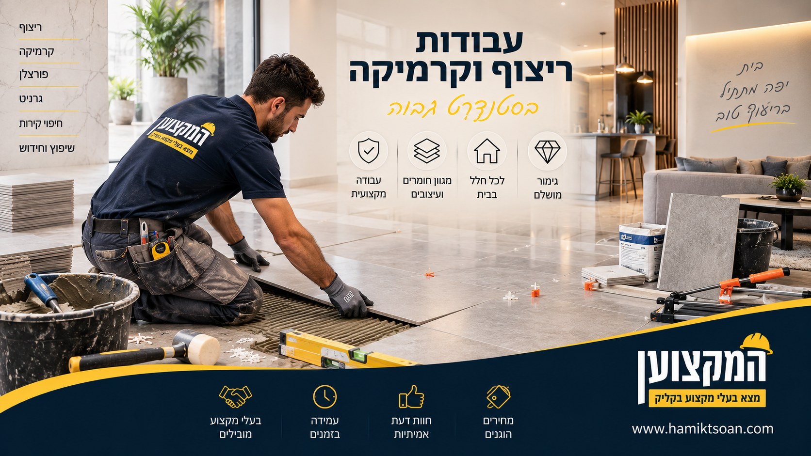 ריצוף וקרמיקה